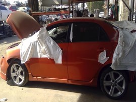 2013 TOYOTA COROLLA, ORANGE, S MODEL, 1.8L, AT.  Z26501
